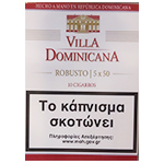 VILLA DOMINICANA ROBUSTO 10'S